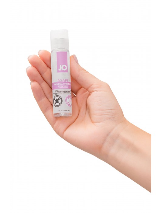 Лубрикант на водной основе для женщин JO AGAPE ORIGINAL - 30 мл. - System JO - купить с доставкой в Раменском