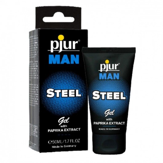 Эрекционный гель для пениса pjur MAN Steel Gel - 50 мл. - Pjur - купить с доставкой в Раменском