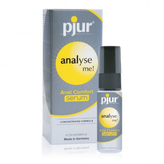 Анальный спрей pjur ANALYSE ME Serum - 20 мл. - Pjur - купить с доставкой в Раменском