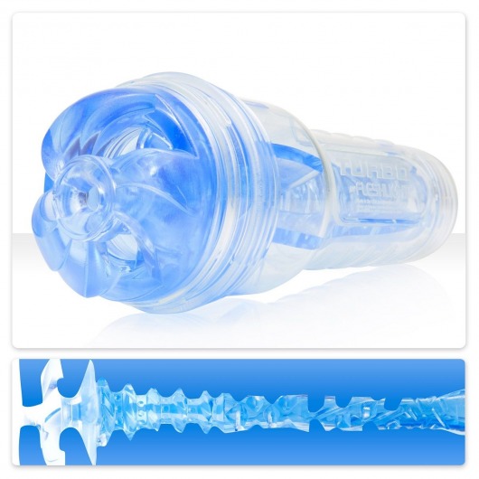 Мастурбатор Fleshlight Turbo - Trust Blue Ice - Fleshlight - в Раменском купить с доставкой