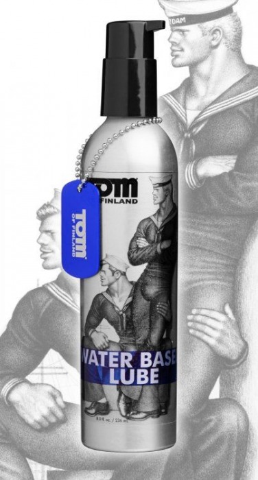 Лубрикант на водной основе Tom of Finland Water Based - 236 мл. - Доминирующее кольцо - купить с доставкой в Раменском