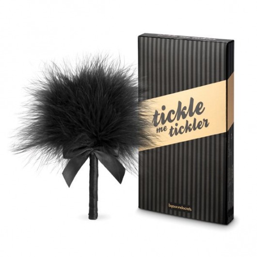 Пуховка для эротических игр Tickle Me Tickler - Bijoux Indiscrets - купить с доставкой в Раменском