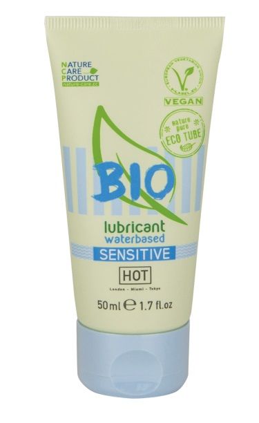 Органический лубрикант для чувствительной кожи Bio Sensitive - 50 мл. - HOT - купить с доставкой в Раменском