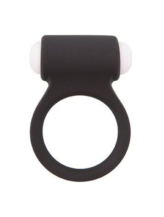 Чёрное эрекционное виброкольцо LIT-UP SILICONE STIMU RING 3 BLACK - Dream Toys - в Раменском купить с доставкой