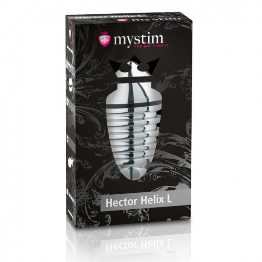 Анальный плаг для электростимуляции Hector Helix Buttplug L - 11,5 см. - MyStim - купить с доставкой в Раменском