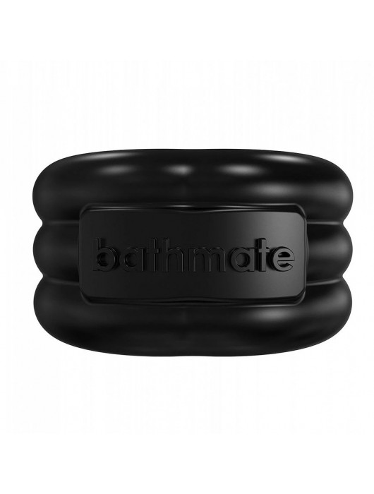 Чёрное эрекционное виброкольцо Stretch - Bathmate - в Раменском купить с доставкой