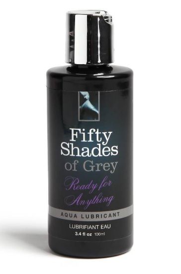 Лубрикант на водной основе Ready for Anything Aqua Lubricant - 100 мл. - Fifty Shades of Grey - купить с доставкой в Раменском