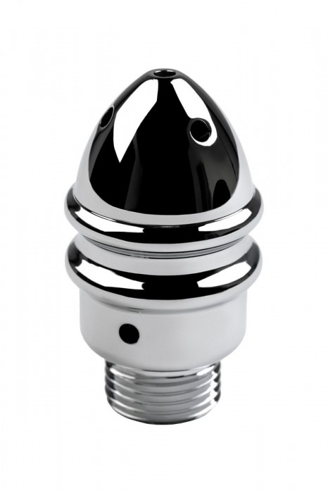 Металлический анальный душ с тремя насадками - ToyFa - купить с доставкой в Раменском