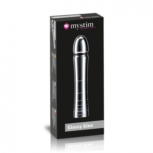 Фаллоимитатор для электростимуляции Glossy Glen Dildo - 14 см. - MyStim - купить с доставкой в Раменском