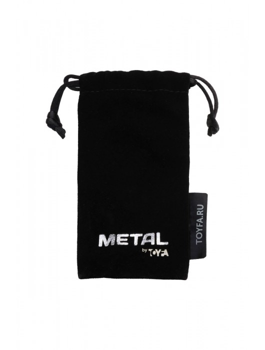 Серебристая анальная пробка с прозрачным кристаллом-сердцем - 8 см. - ToyFa - купить с доставкой в Раменском