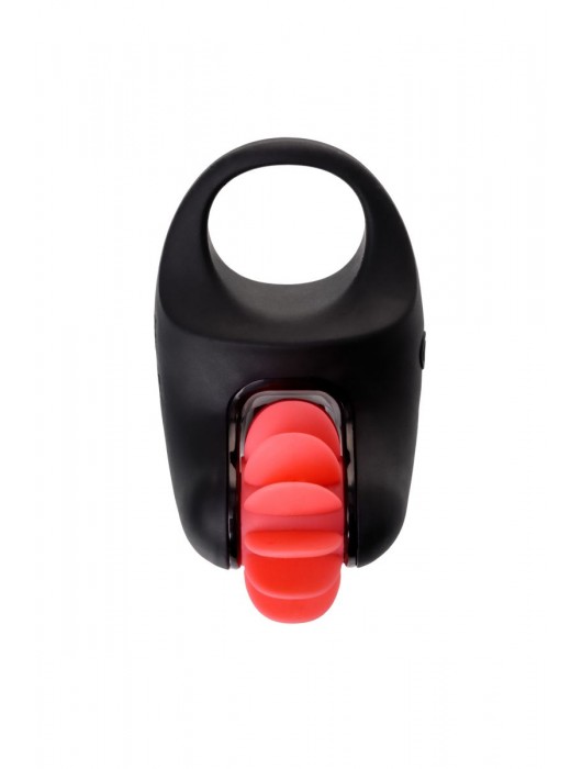 Чёрно-красное эрекционное виброкольцо Erotist - Erotist Adult Toys - в Раменском купить с доставкой