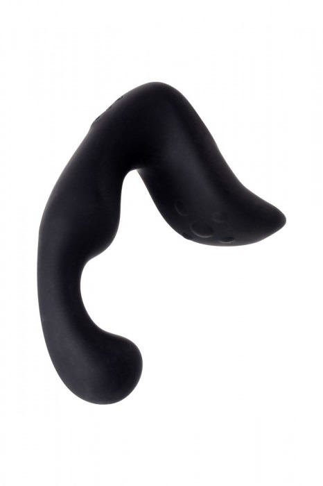 Чёрный изогнутый вибростимулятор простаты Erotist - Erotist Adult Toys - в Раменском купить с доставкой