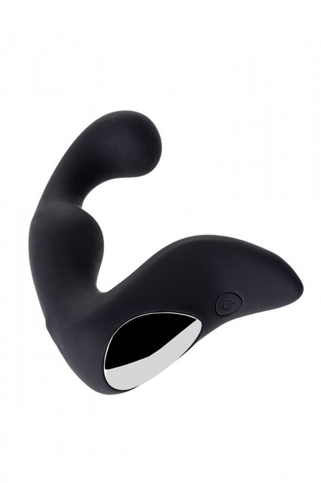 Чёрный изогнутый вибростимулятор простаты Erotist - Erotist Adult Toys - в Раменском купить с доставкой