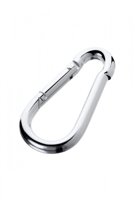 Серебристый карабин TOYFA Metal - ToyFa - купить с доставкой в Раменском