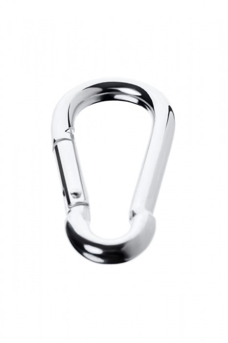 Серебристый карабин TOYFA Metal - ToyFa - купить с доставкой в Раменском