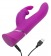 Лиловый вибратор Curve Thrusting Rechargeable Rabbit Vibrator - 24,1 см. - Happy Rabbit купить в Раменском с доставкой в Orgasmix.ru Лиловый вибратор Curve Thrusting Rechargeable Rabbit Vibrator - 24,1 см. - Happy Rabbit