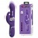 Фиолетовый вибратор Coale с ротацией бусин и возвратно-поступательными движениями - 22,6 см. - Baile купить в Раменском с доставкой в Orgasmix.ru Фиолетовый вибратор Coale с ротацией бусин и возвратно-поступательными движениями - 22,6 см. - Baile