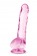 Розовый фаллоимитатор 8 Inch Crystalline Dildo - 19,5 см. - Blush Novelties купить с доставкой в интернет-магазине Orgasmix в Раменском Розовый фаллоимитатор 8 Inch Crystalline Dildo - 19,5 см. - Blush Novelties