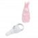 Розовый виброзайчик 4PLAY FINGER RING VIBE RABBIT PINK - NMC купить в Раменском с доставкой в Orgasmix.ru Розовый виброзайчик 4PLAY FINGER RING VIBE RABBIT PINK - NMC