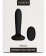 Чёрный анальный вибростимулятор Primo с функцией нагрева - 12 см. - Svakom в Раменском Чёрный анальный вибростимулятор Primo с функцией нагрева - 12 см. - Svakom